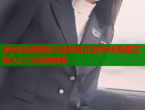 如何快速辨别并找到真正的哔咔漫画正版入口与资源指南  第1张